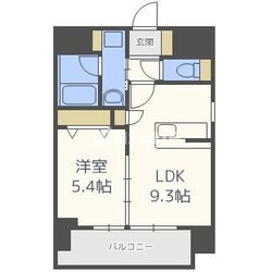 ノブレ梅北の物件間取画像